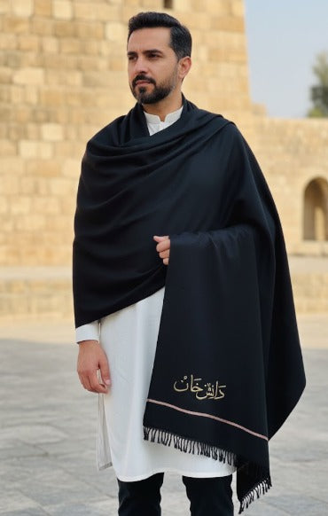 Custom Name Winter Shawls| White 6